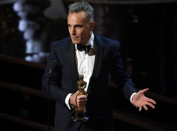 Daniel Day-Lewis wins his third Oscar for best actor