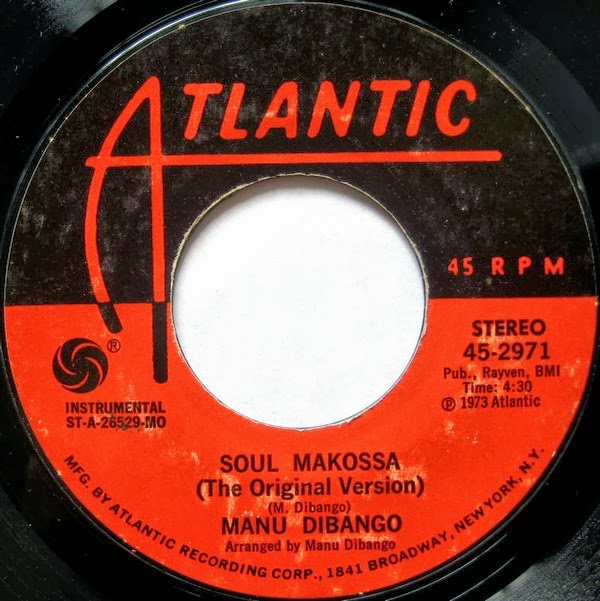 Manu Dibango - Soul Makossa_Single Cover A_1972_Atlantic_4,30